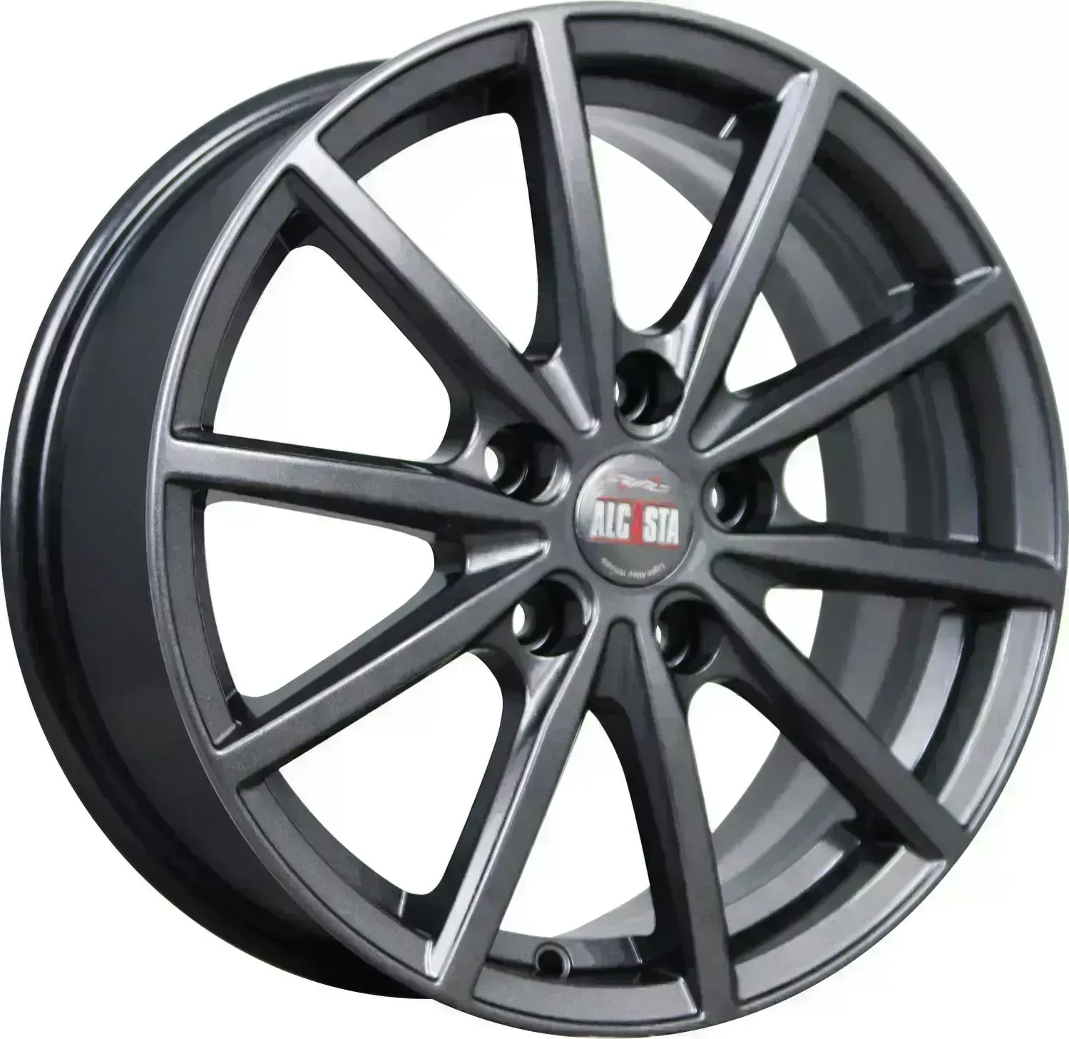 Диск автомобильный ALCASTA_Россия M61 ALCASTA 7X17/5X112 ET43 D57.1 GRAPHITE