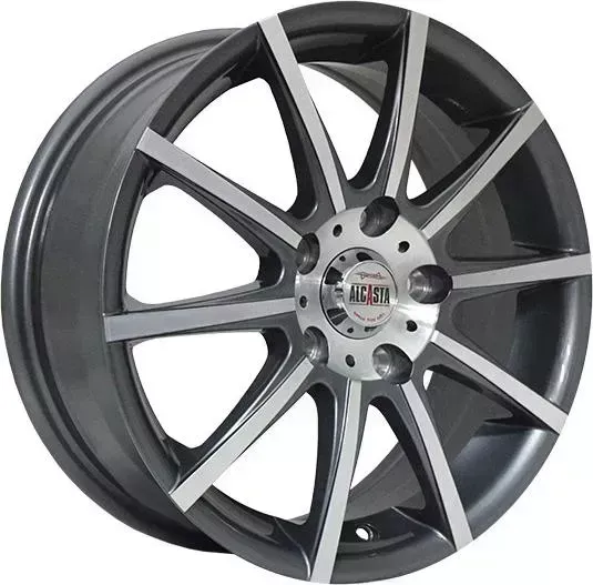 Диск автомобильный ALCASTA M12 6X15/4X100 ET46 D54.1 GMF