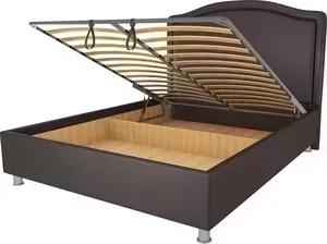 Кровать OrthoSleep Калифорния шоколад механизм и ящик 180х200
