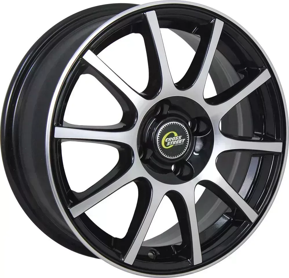Диск автомобильный CROSS STREET CR-16 CROSS STREET (A1251) 6X15/4X114.3 ET40 D66.1 BKF