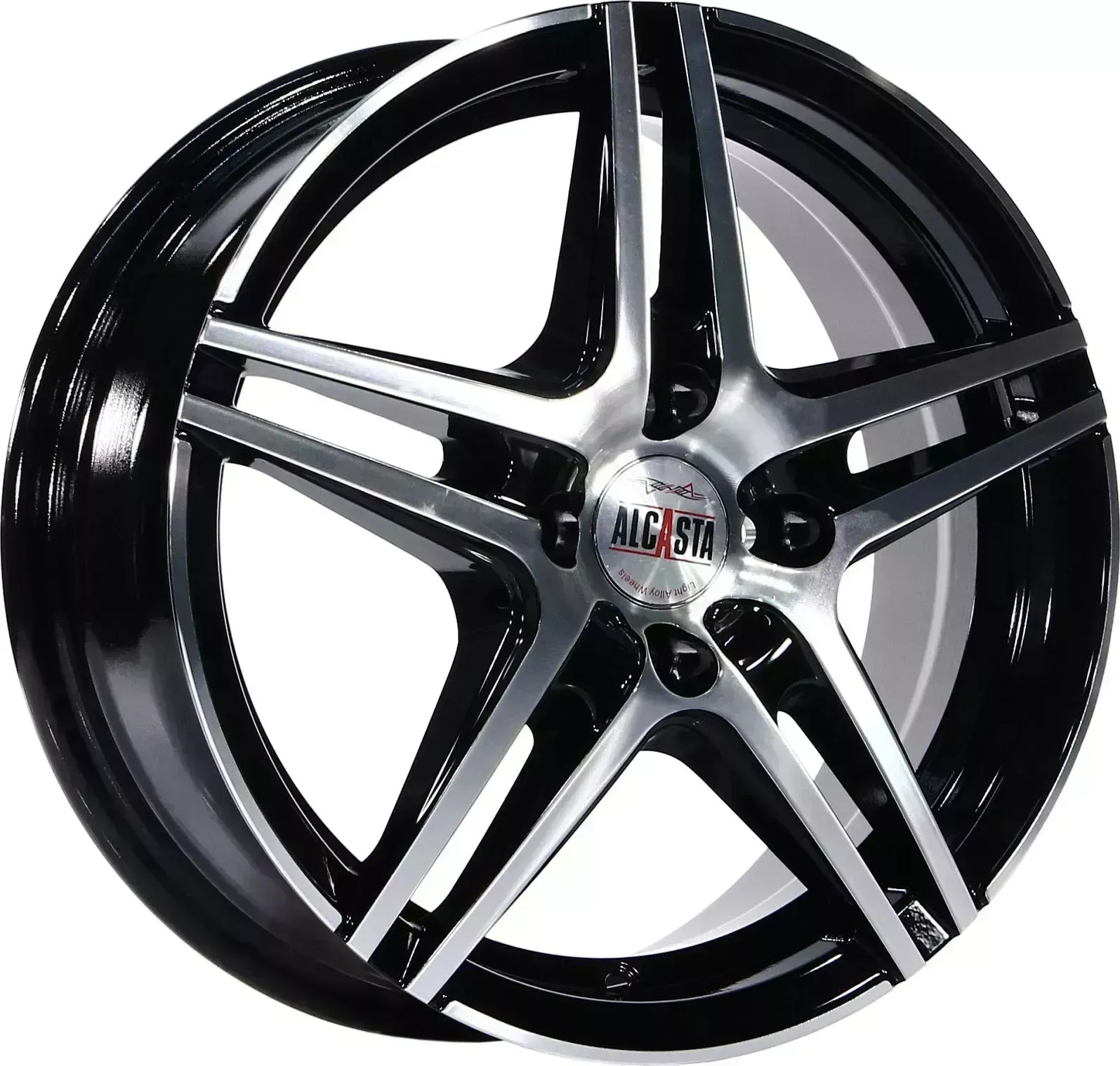 Диск автомобильный ALCASTA M54 6.5X16/5X114.3 ET40 D66.1 BKF