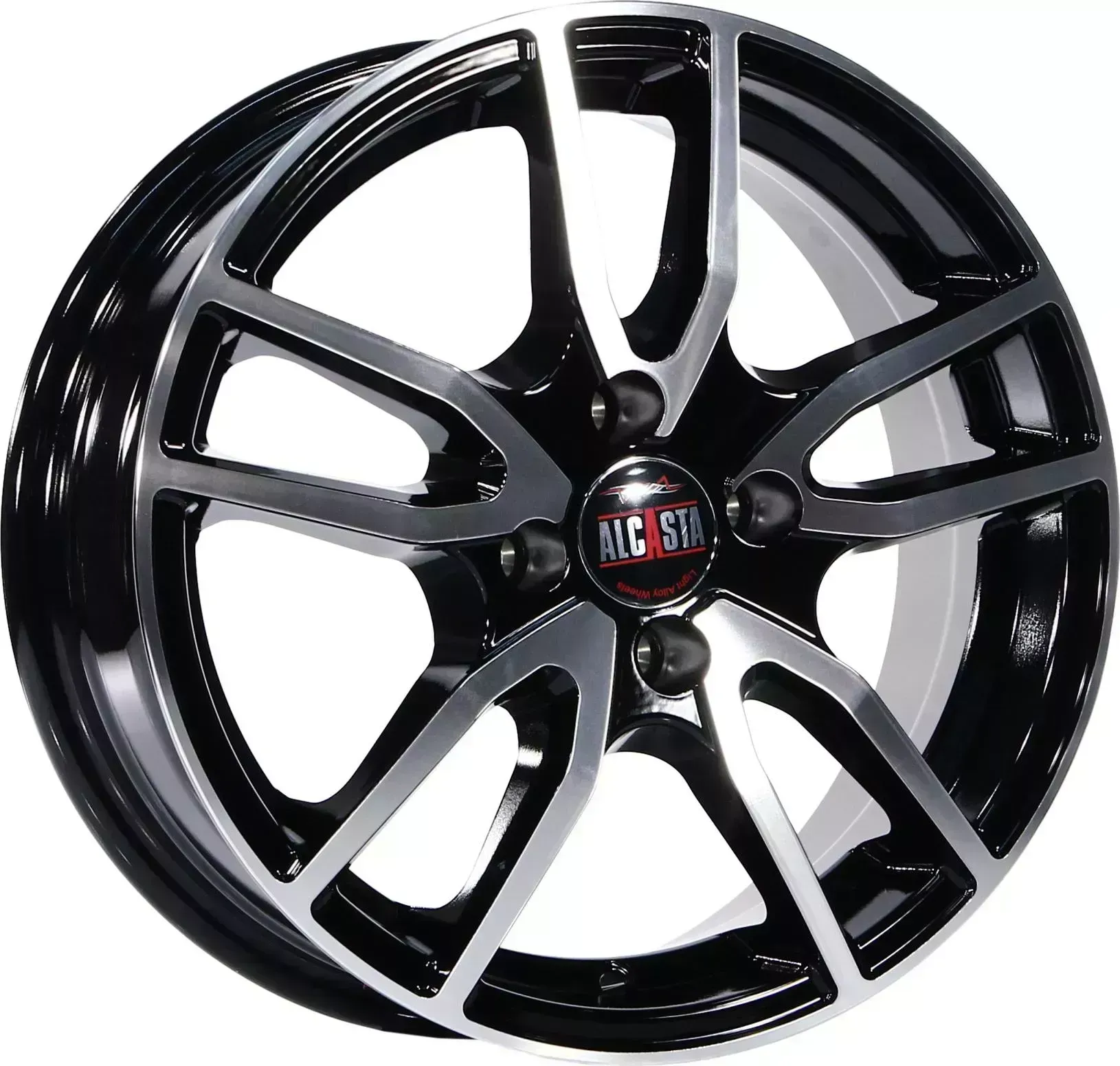 Диск автомобильный ALCASTA M57 6.5X16/4X100 ET50 D60.1 BKF