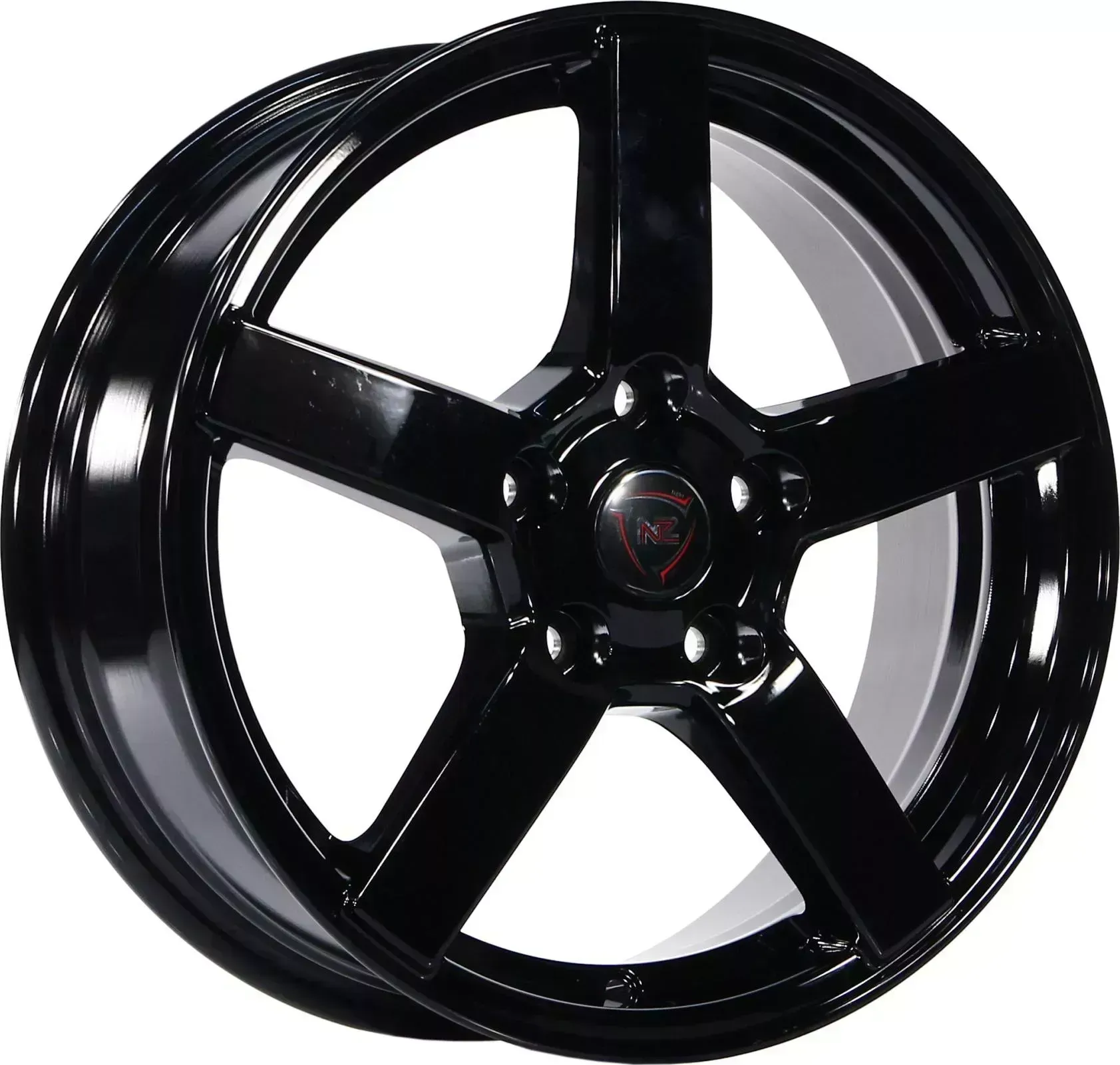 Диск автомобильный NZ_Россия R-02 NZ 7X17/4X100 ET35 D60.1 BLACK