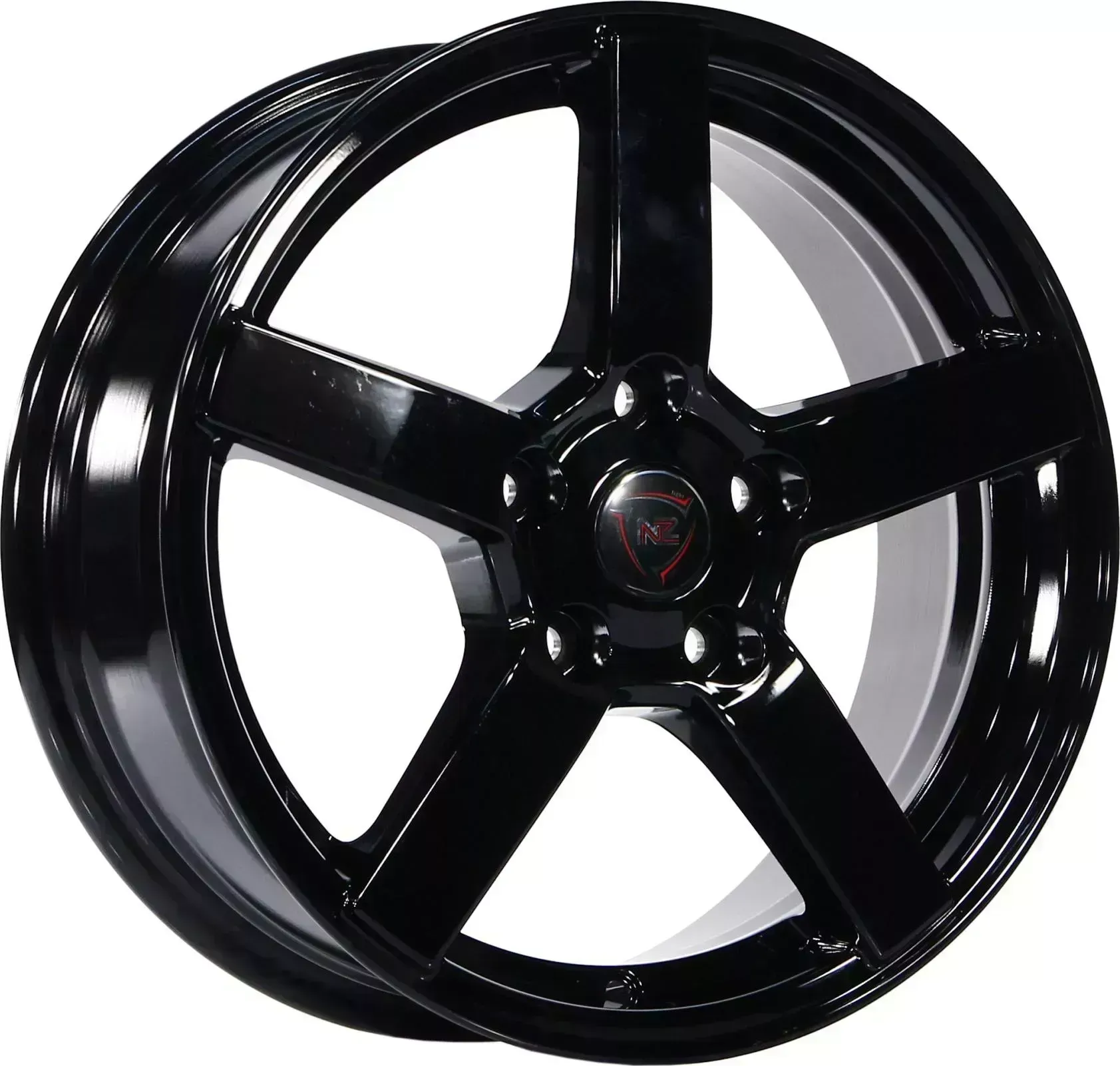 Диск автомобильный NZ_Россия R-02 NZ 7X17/5X114.3 ET35 D60.1 BLACK