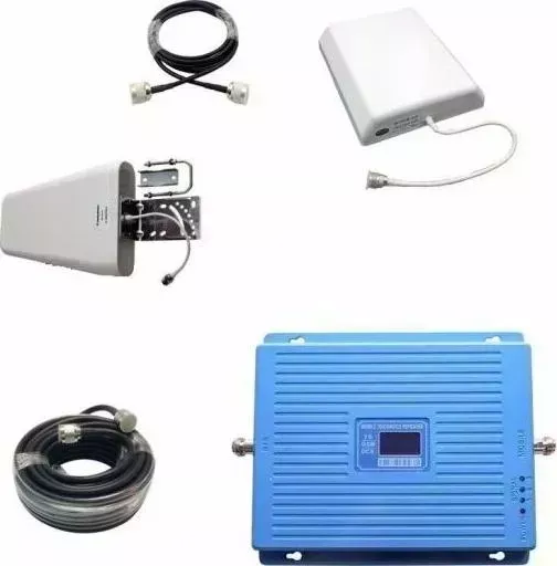 Маршрутизатор Telestone 900/1800/2100-75 Комплект репитер 2G 3G 4G усилитель связи