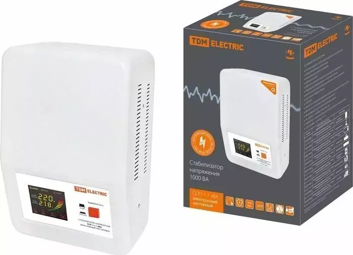 Стабилизатор напряжения TDM ELECTRIC ССР1-1-1 кВА