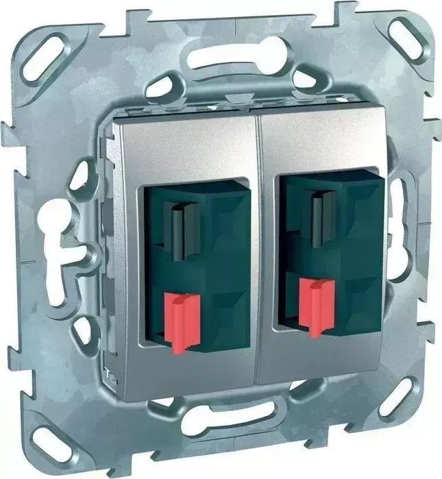Аудиорозетка Schneider Electric двойная Unica MGU5.8787.30ZD