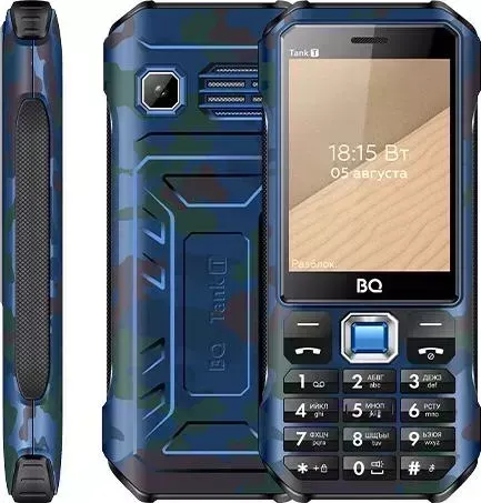Мобильный телефон BQ 2824 Tank T Camouflage Blue