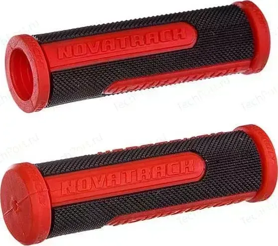 Грипсы STG Novatrack (110мм) черно-красный (РТ485)