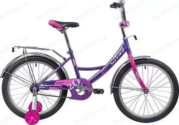 Велосипед 2-х колесный NOVATRACK 20" Vector лиловый 203VECTOR.LC9