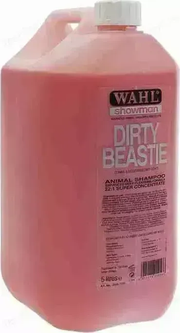 Шампунь MOSER Wahl Dirty Beastie концентрированный суперочищающий для мелких животных 5л
