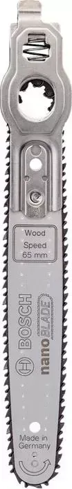Полотно пильное BOSCH Nanoblade Wood Speed 65 (2.609.256.D86)