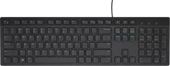 Клавиатура DELL Keyboard, Russian (QWERTY) KB 216- Black (RTL BOX)