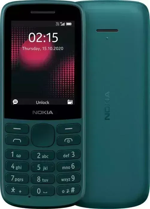 Мобильный телефон NOKIA 215 4G DS Cyan