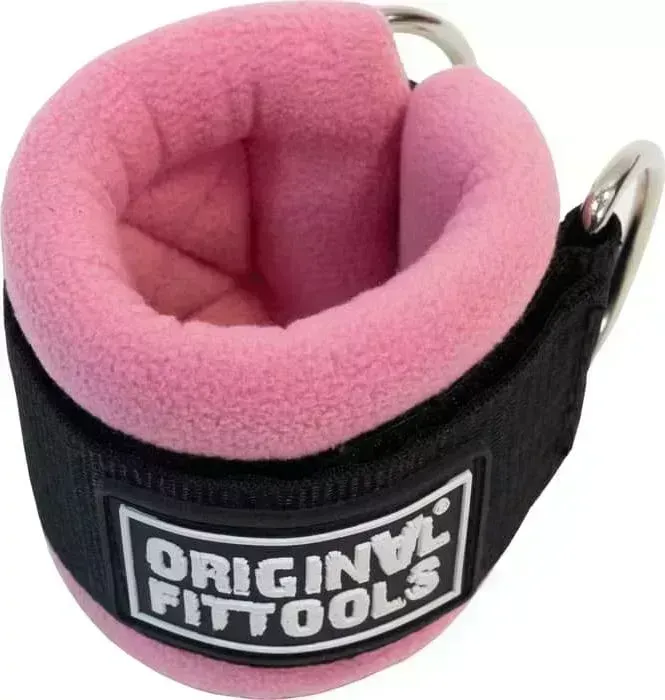 Ремень Original FitTools для тренировки Original Fit Tools мышц рук регулируемый розовый (D - кольцо)