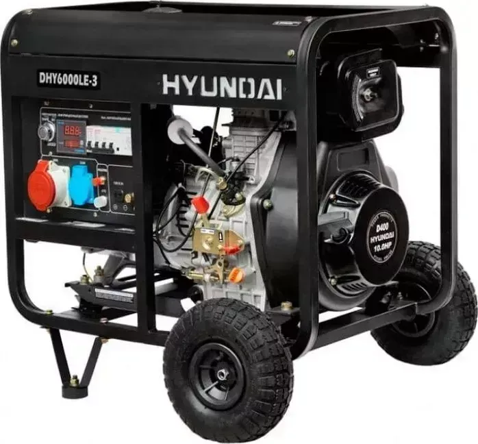Генератор HYUNDAI дизельный DHY6000LE-3