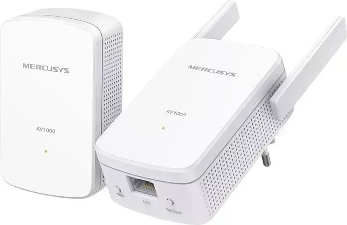 Wi-Fi адаптер TP-LINK Комплект гигабитных ов Powerline TP-Link AV1000 Powerline kit with 300Mbps