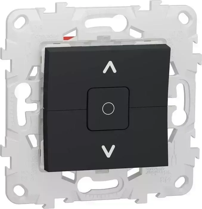 Выключатель Schneider Electric двухклавишный Unica New NU520854