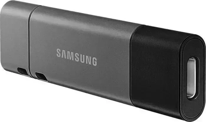 Флеш-накопитель SAMSUNG 32Gb DUO Plus MUF-32DB/APC USB3.1 серебристый