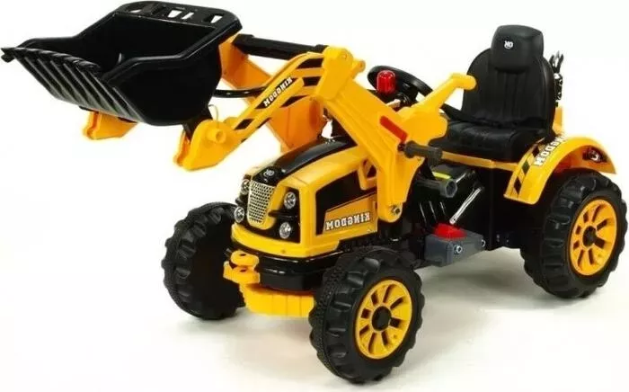 Детский электромобиль Jiajia трактор на аккумуляторе - JS328A-Yellow