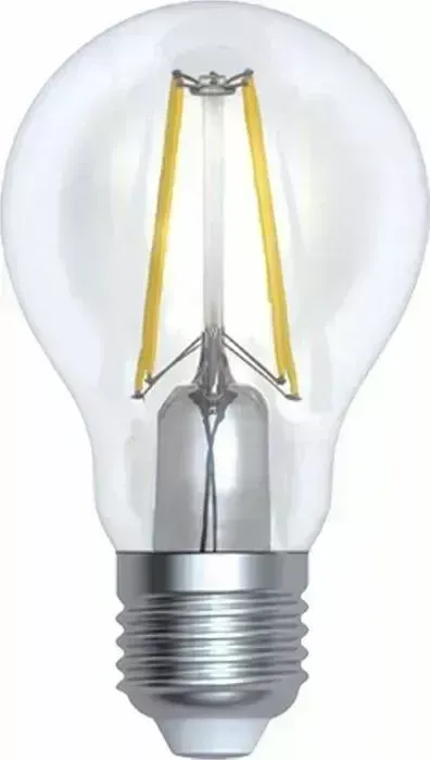 Лампочка светодиодная филаментная UNIEL LED-A60-15W/4000K/E27/CL PLS02WH