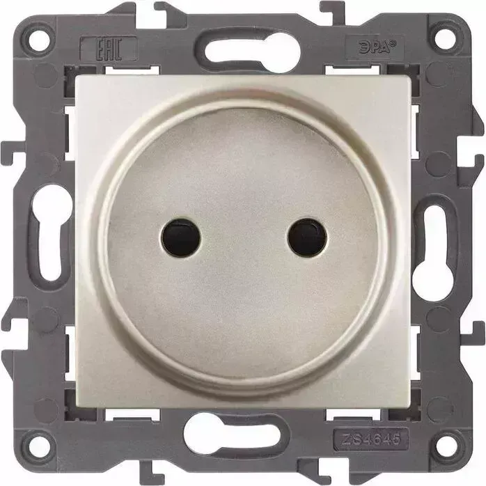 Розетка ЭРА Elegance 2P 16A 250V 14-2105-04 Б0034287