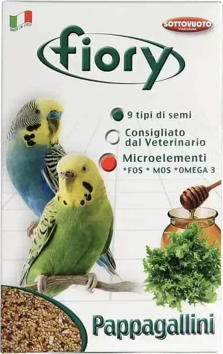 Корм Fiory Pappagallini для волнистых попугаев 1кг