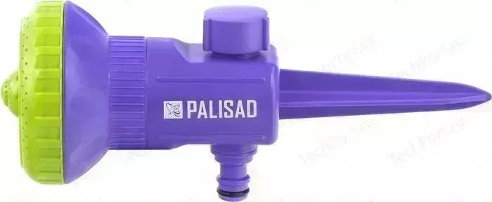 Распылитель PALISAD -дождеватель 9-ти режимный, на пике (65405)