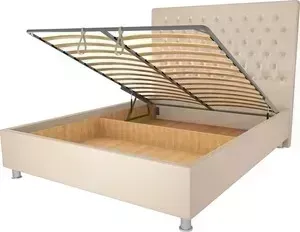 Кровать OrthoSleep Рио бисквит механизм и ящик 140х200