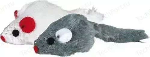 Игрушка TRIXIE Набор Мышки разноцветные с кошачьей мятой 5см*6шт для кошек (4503)