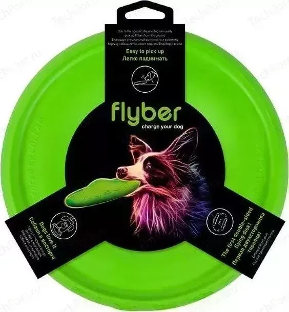 Игрушка CoLLaR FLYBER летающая тарелка диаметр 22см для собак (62175)