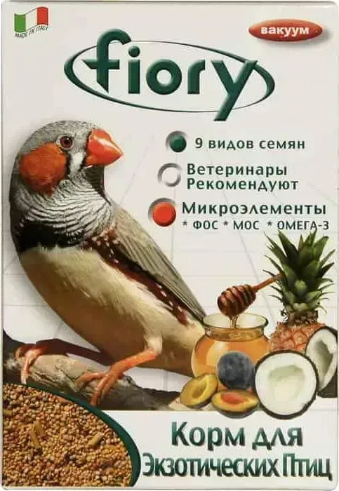 Корм Fiory Esotici для экзотических птиц 400г