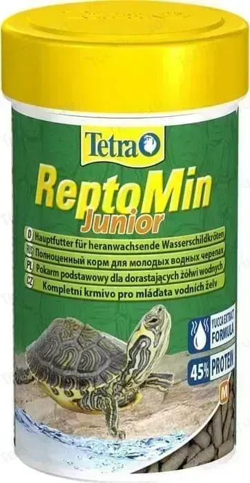 Корм Tetra ReptoMin Junior Complete Food for Junior Water Turtles палочки для молодых водных черепах 250мл