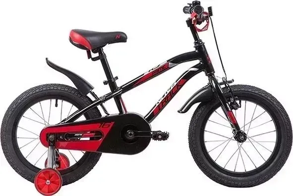 Велосипед 2-х колесный NOVATRACK 16" PRIME алюм. черный 167APRIME.BK9