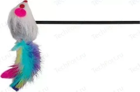 Игрушка TRIXIE Удочка-дразнилка с мышкой 40см для кошек (4516)