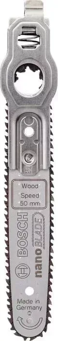 Полотно пильное BOSCH Nanoblade Wood Speed 50 (2.609.256.D84)