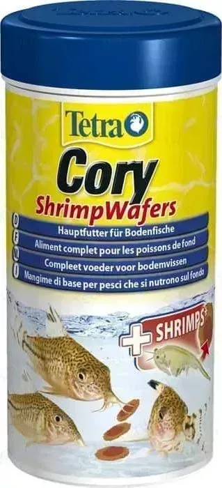 Корм Tetra Cory Shrimp Wafers Complete Food for Bottom-feeding Fish пластинки с креветками для донных рыб 100мл