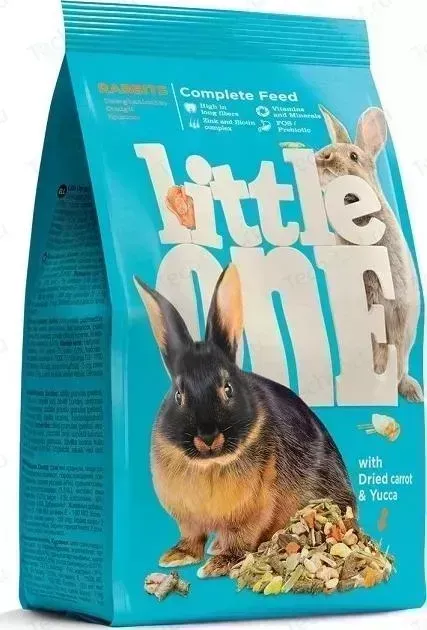Корм Little One Rabbits with Dried Carrot & Yucca с сушеной морковью и юккой для кроликов 400г