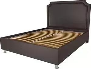 Кровать OrthoSleep Федерика шоколад ортопед. основание 160х200