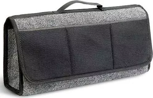 Органайзер-сумка в багажник AUTOPROFI в TRAVEL 50*13*20 ковролин серый