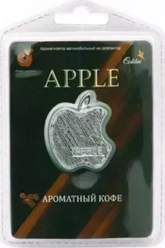 Ароматизатор AZARD на дефлектор "Apple" Ароматный кофе