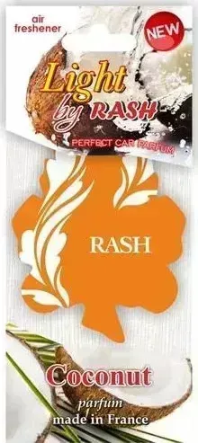 Ароматизатор подвесной RASH "Light" Кокос "LIGHT"