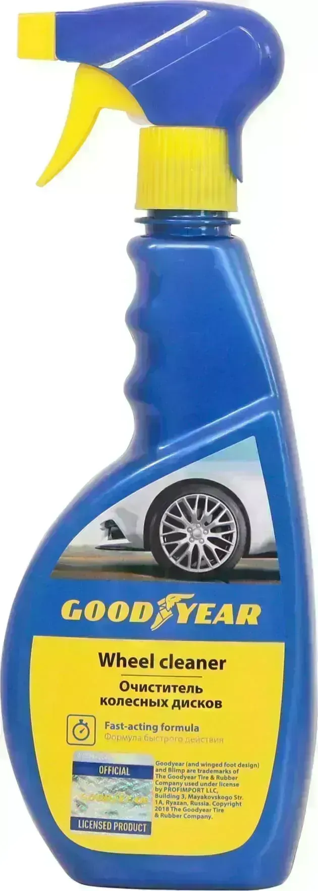 Очиститель GOODYEAR колесных дисков триггер 500мл
