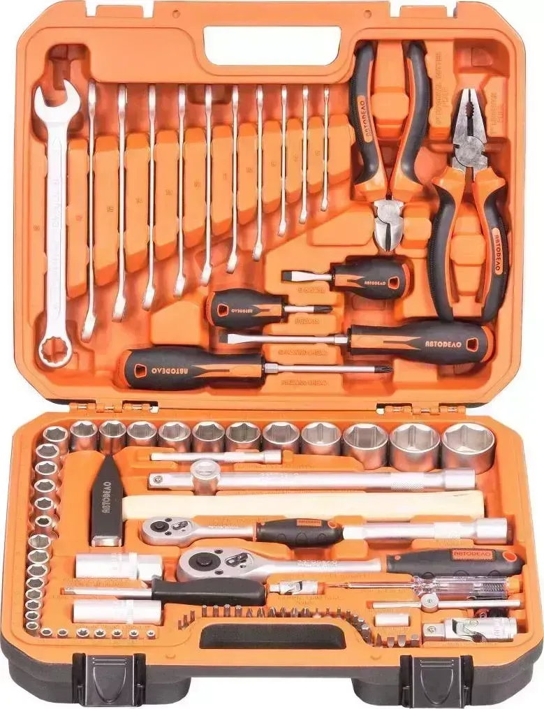 Набор инструментов АвтоDело инструмента 90 предметов 1/2"DR 1/4"DR АВТОДЕЛО "Professional" 90 "PROFESSIONAL"