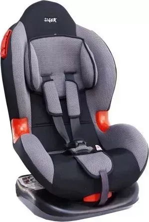 Автокресло SIGER Кокон, серый, 9-25кг, 1-7лет