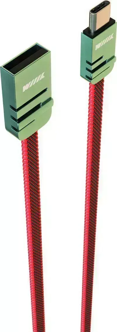 Кабель Wiiix USB-Type-C красный 1м WIIIX USB-TYPE-C