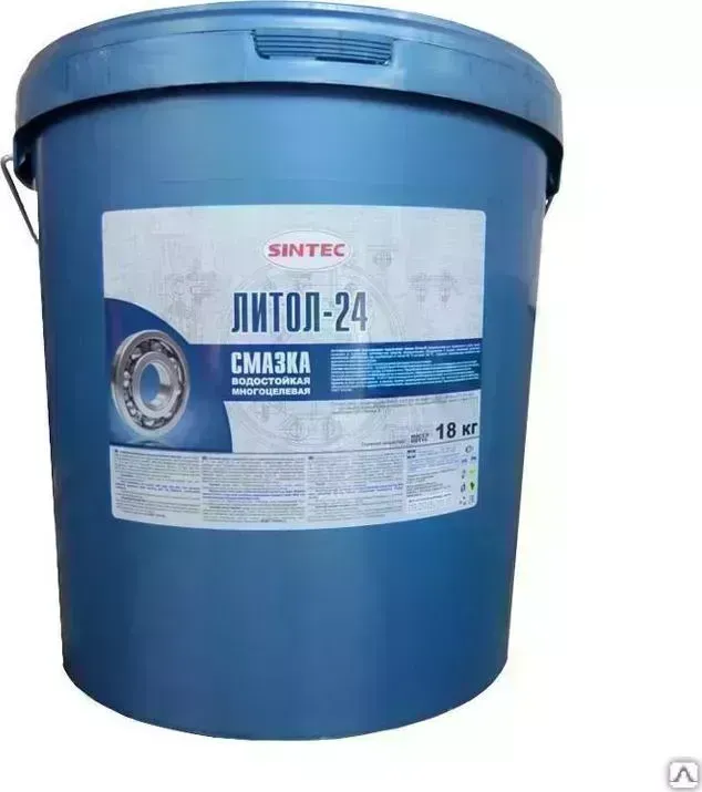Смазка Sintec Литол-24 Sinteс 18кг (пластиковая тара) SINTEс