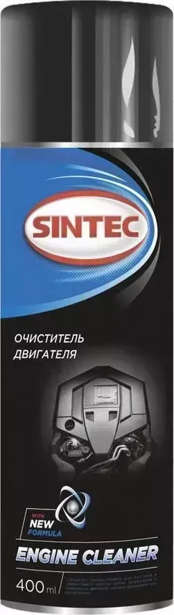 Аэрозоль Sintec Очиститель двигателя 400мл SA-440
