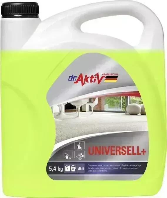 Средство чистящее Sintec Dr.Aktiv для ковровых покрытий Universell plus 5,4 кг DR.AKTIV UNIVERSELL PLUS