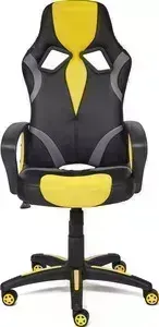 Кресло офисное TetChair RUNNER кож/зам/ткань, черный/жёлтый, 36-6/tw27/tw-12